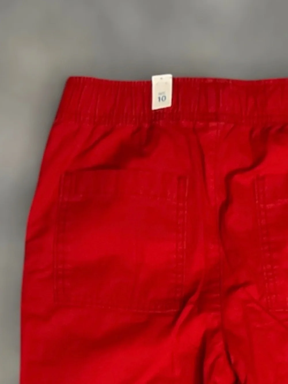 NWT The Children's Place Boy's red joggers, Size 10
